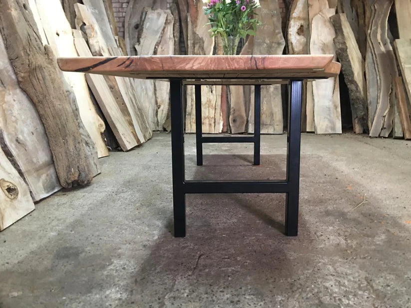 Single Slab Olive Ash Table